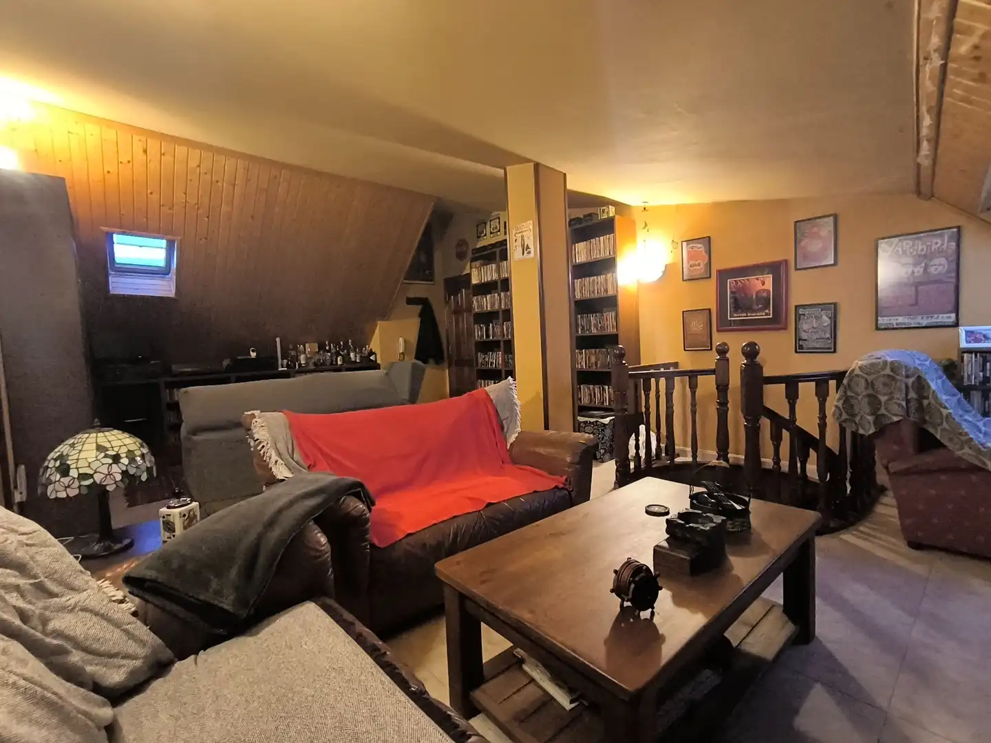 Sala de estar de Dúplex en venta en Cedeira con Calefacción y Parquet