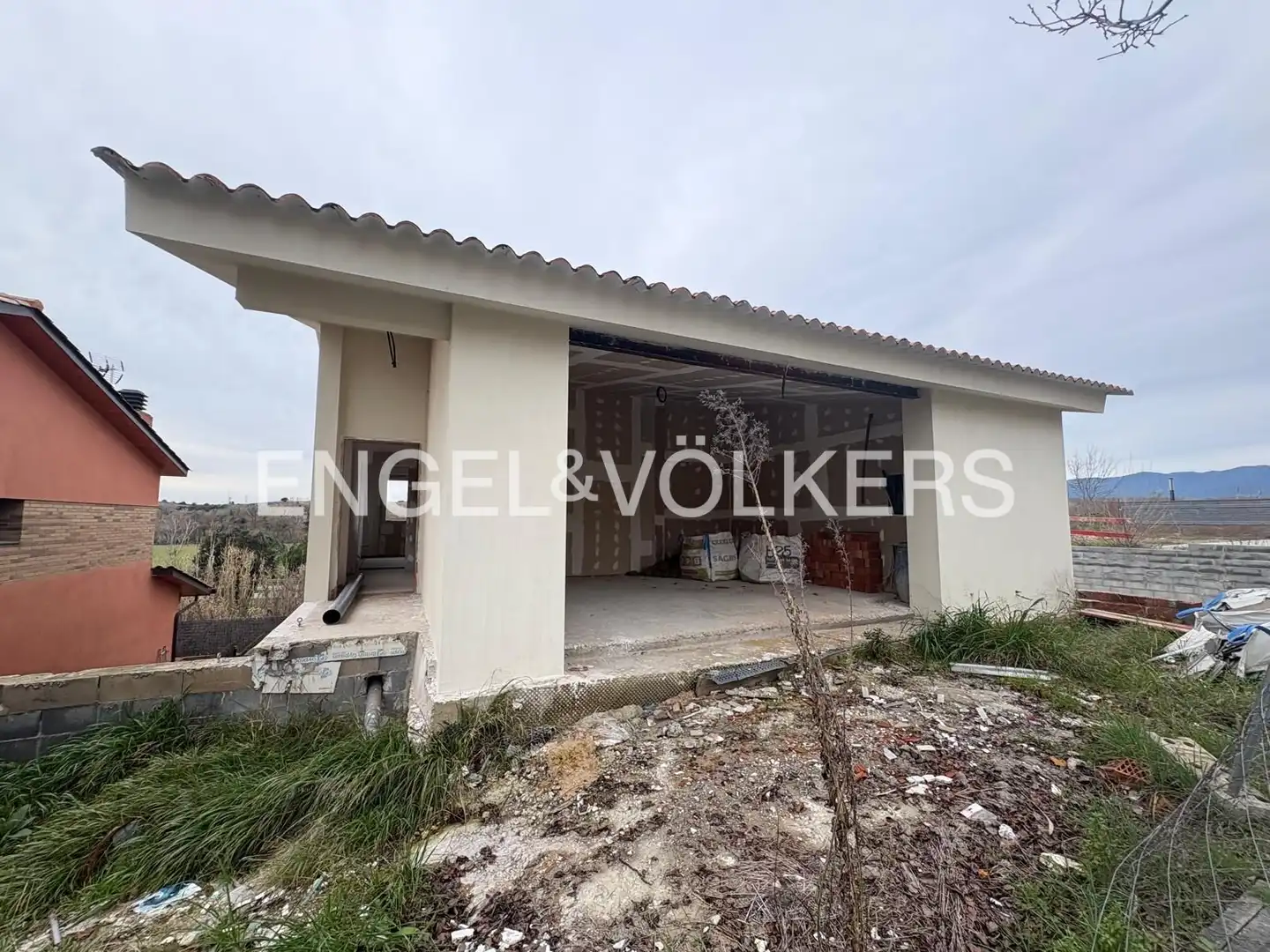 Exterior view of Houses for sale in La Roca del Vallès  with Air Conditioner, Heating and Private garden