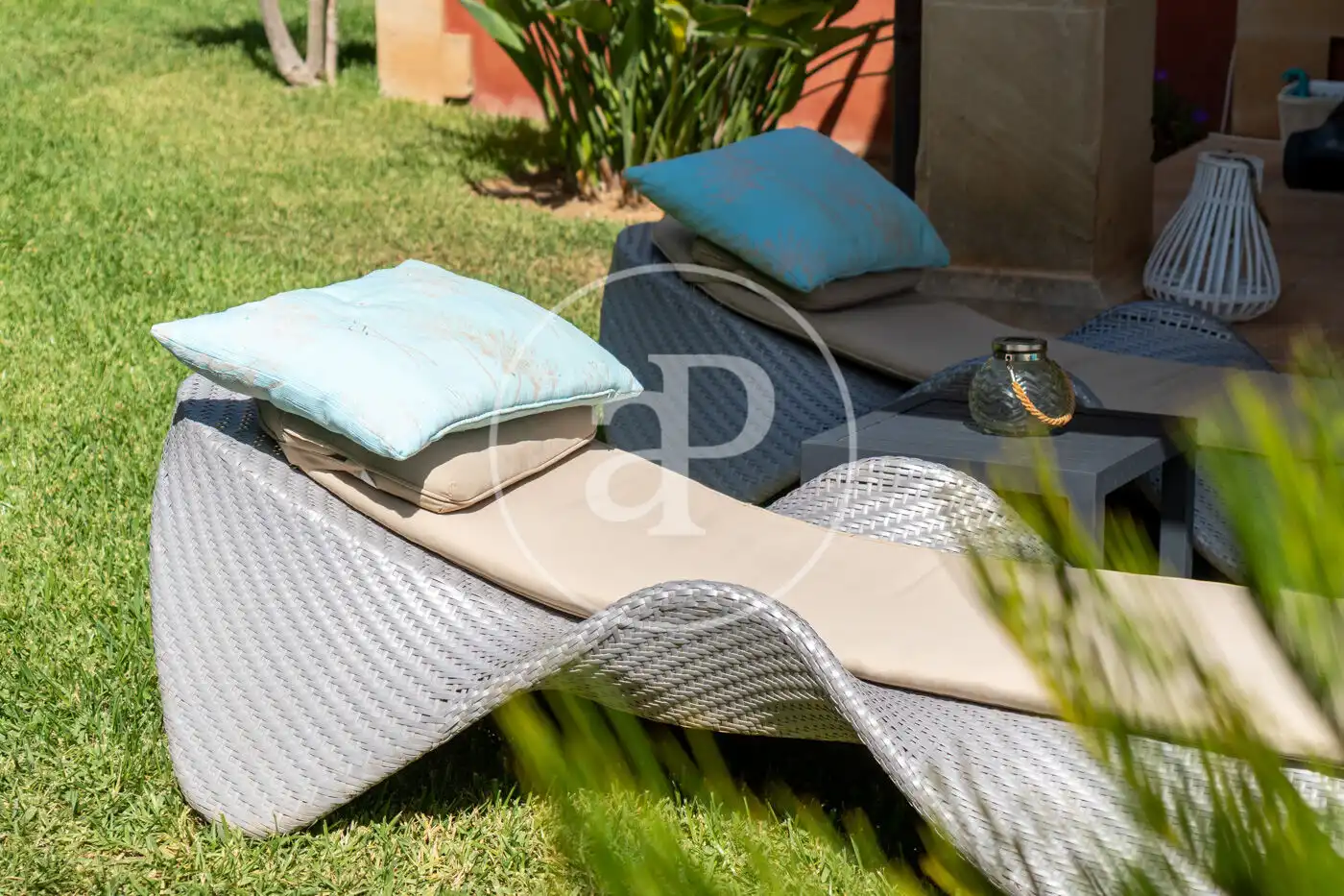 Terrace of Detached homes for sale in Calvià  with Air Conditioner, Heating and Private garden