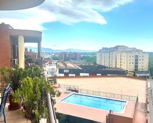 Swimming pool of Attic for sale in Figueres  with Air Conditioner, Heating and Terrace