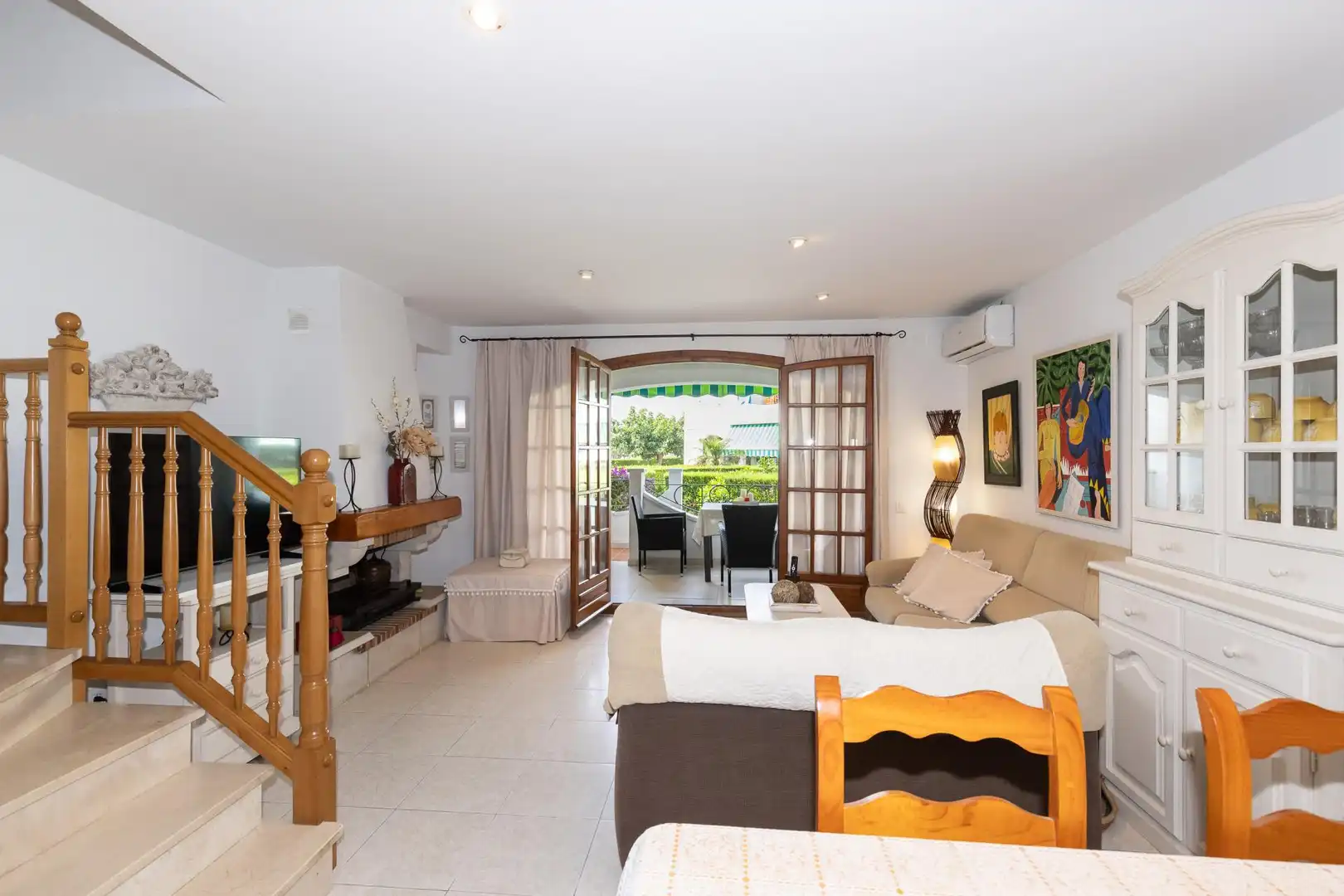 Living room of Detached homes for sale in Vandellòs i l'Hospitalet de l'Infant  with Heating, Private garden and Terrace