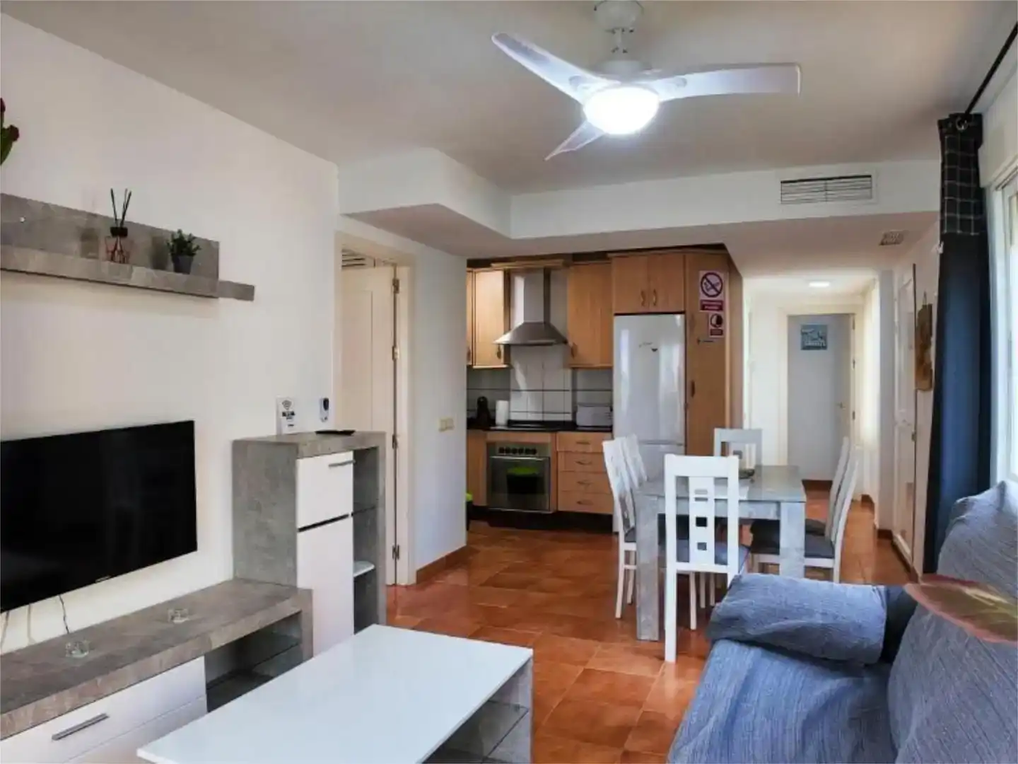 Kitchen of Flat for sale in Vera  with Air Conditioner and Swimming Pool