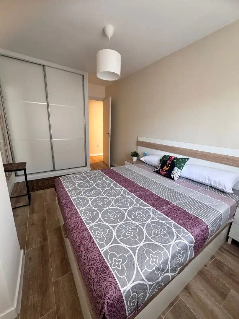 Bedroom of Flat for sale in Málaga  with Air Conditioner, Terrace and Furnished