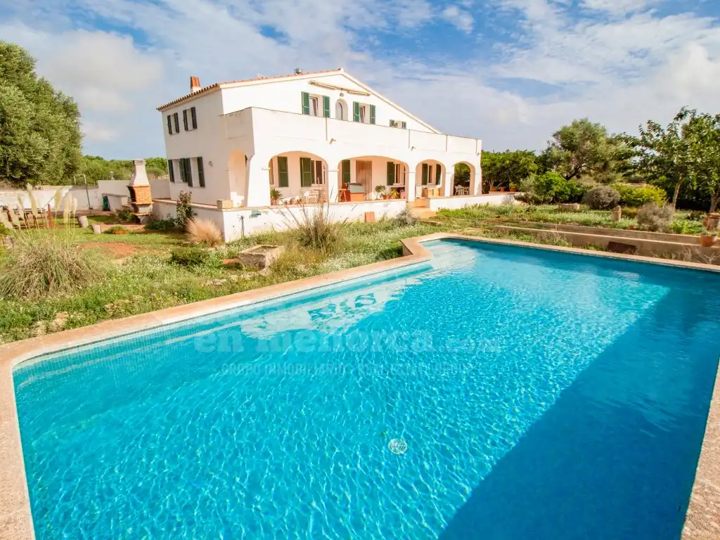 Jardí de Finca rústica en venda en Maó - Mahón amb Jardí privat, Terrassa i Piscina
