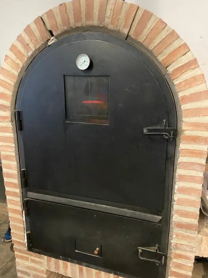 Vista exterior de Casa o chalet en venta en Almansa con Calefacción, Jardín privado y Piscina