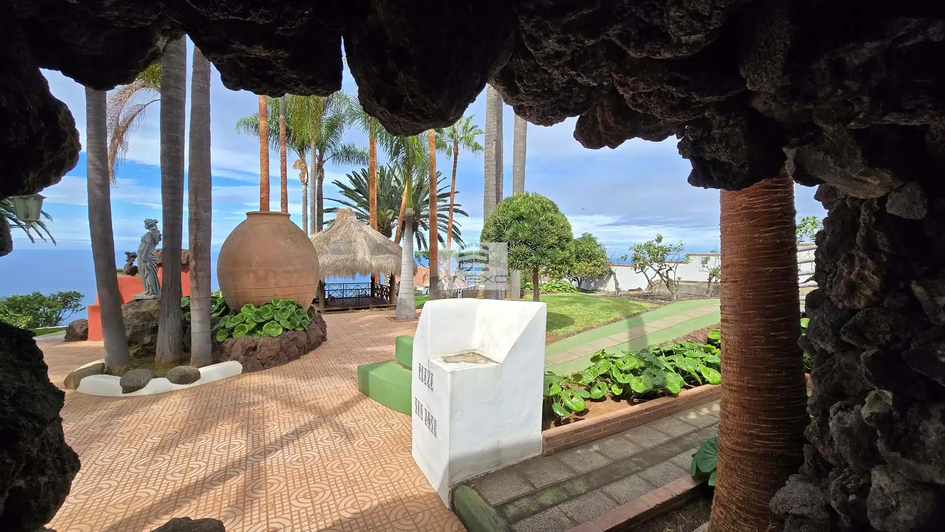 Jardín de Casa o chalet en venta en La Matanza de Acentejo con Terraza, Trastero y Piscina