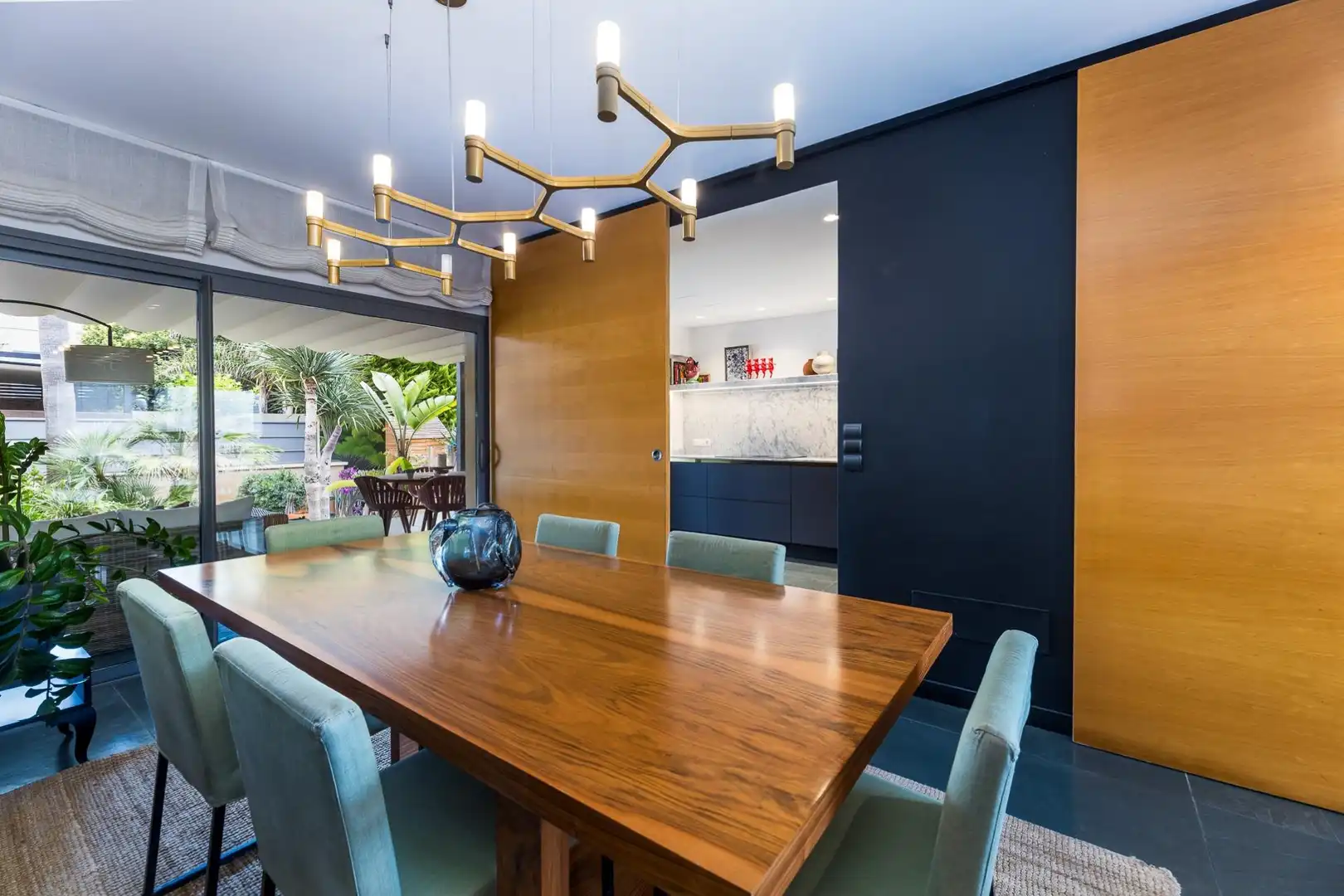 Comedor de Casa adosada de alquiler en  Palma de Mallorca con Aire acondicionado, Jardín privado y Terraza