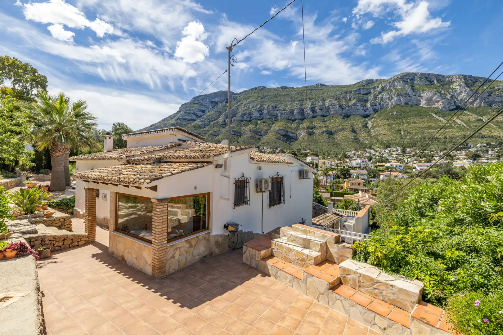 Exterior view of Houses for sale in Dénia  with Air Conditioner, Private garden and Terrace