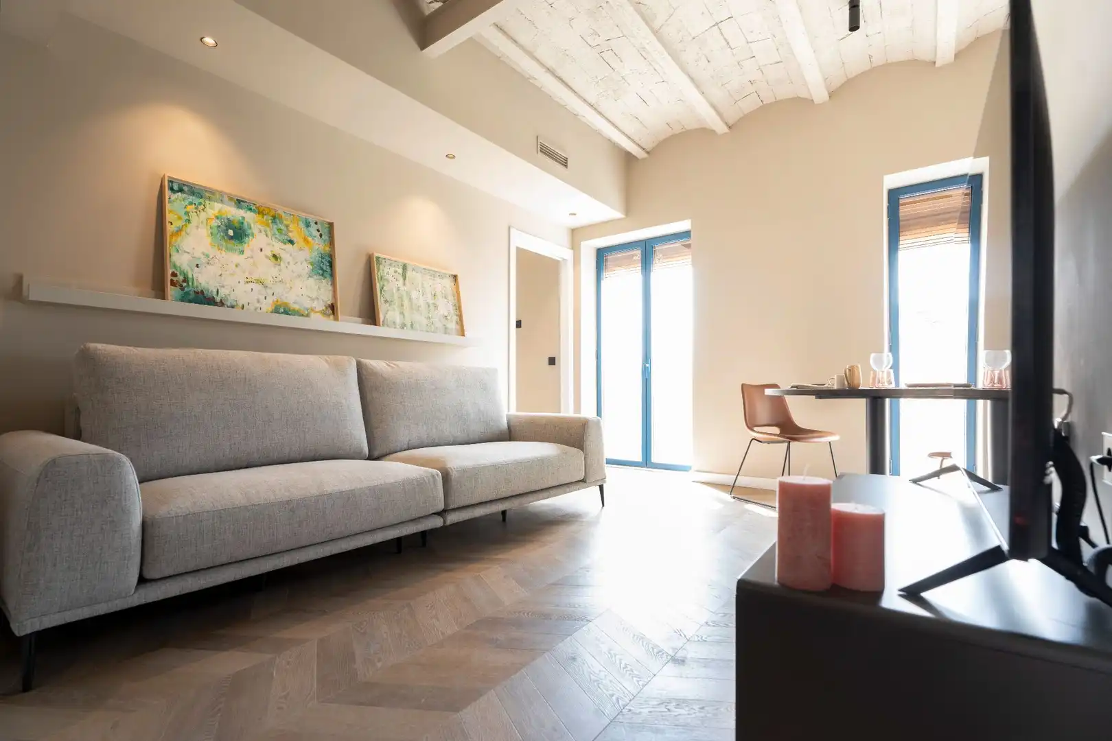 Sala de estar de Piso de alquiler en Centre