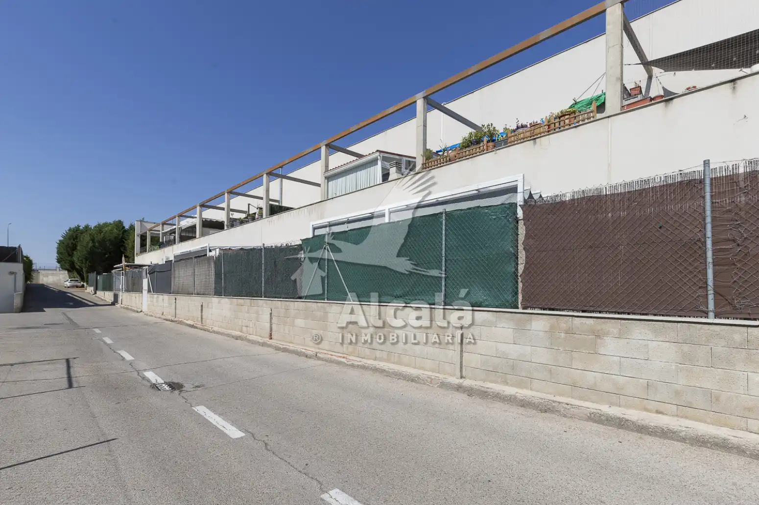 Exterior view of Flat for sale in Loeches  with Air Conditioner, Heating and Private garden