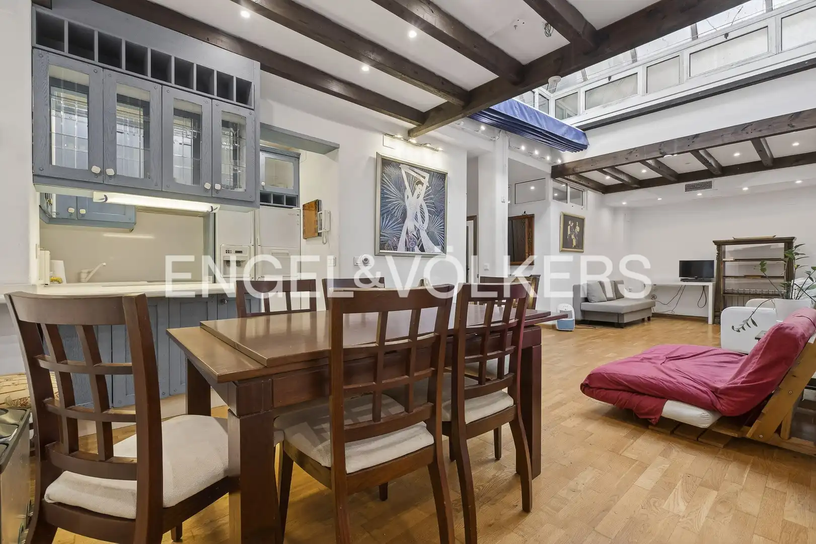 Dining room of Houses for sale in Sevilla  with Air Conditioner, Heating and Parquet flooring