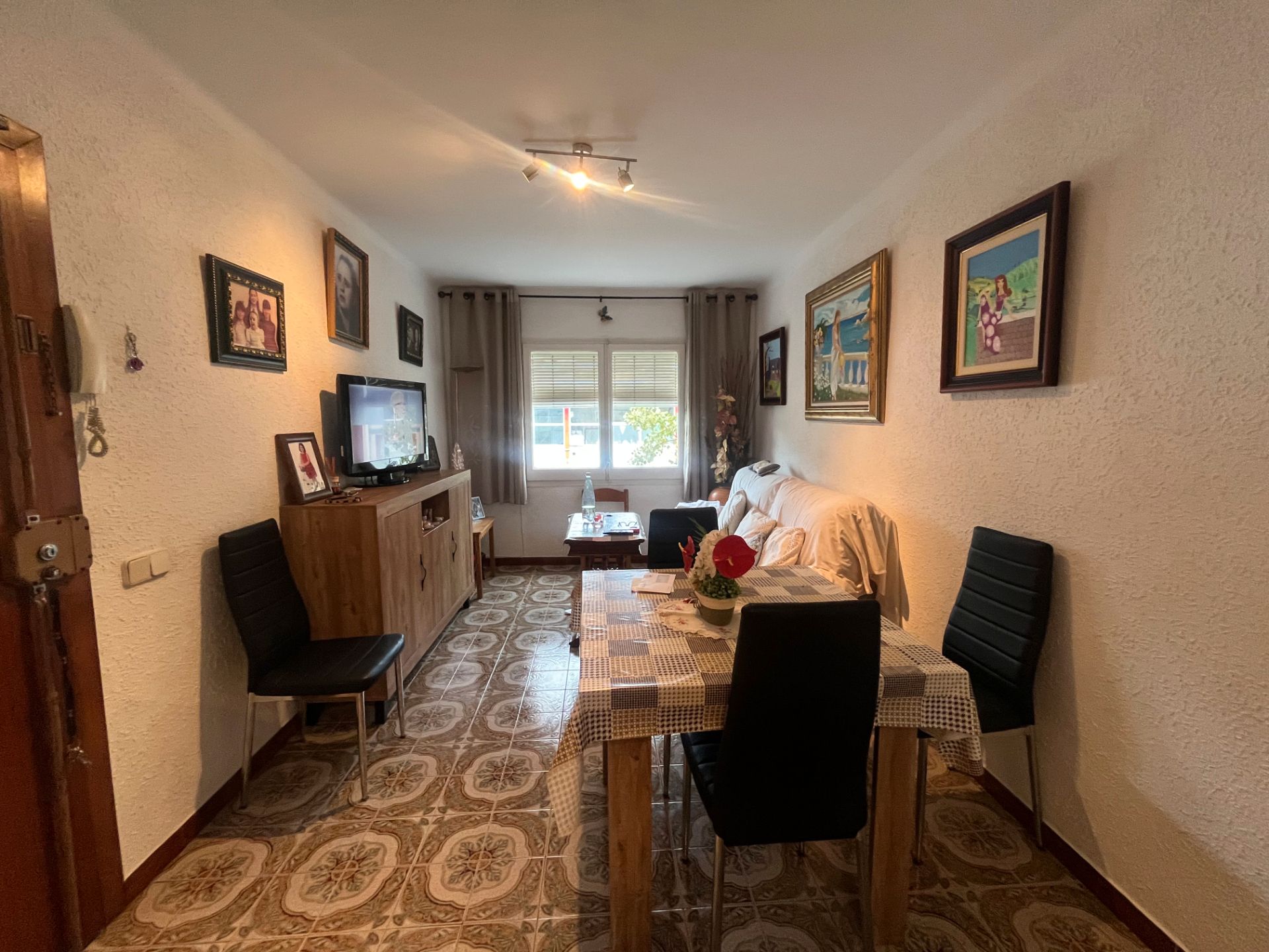 Sala d'estar de Pis en venda en Mollet del Vallès amb Moblat