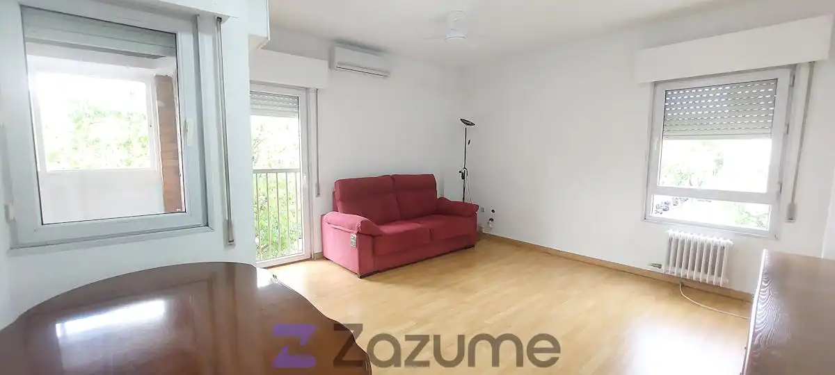 Wohnzimmer von Wohnung zur Miete in  Madrid Capital mit Klimaanlage, Heizung und Terrasse