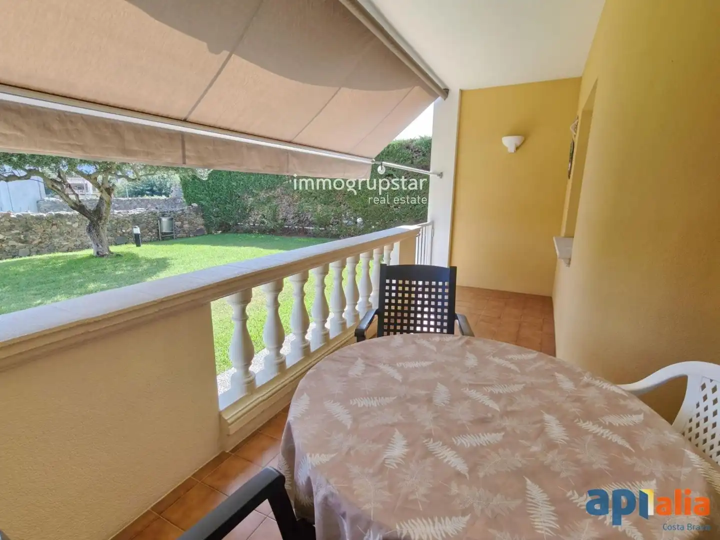 Terraza de Apartamento en venta en Calonge i Sant Antoni con Trastero, Piscina y Amueblado