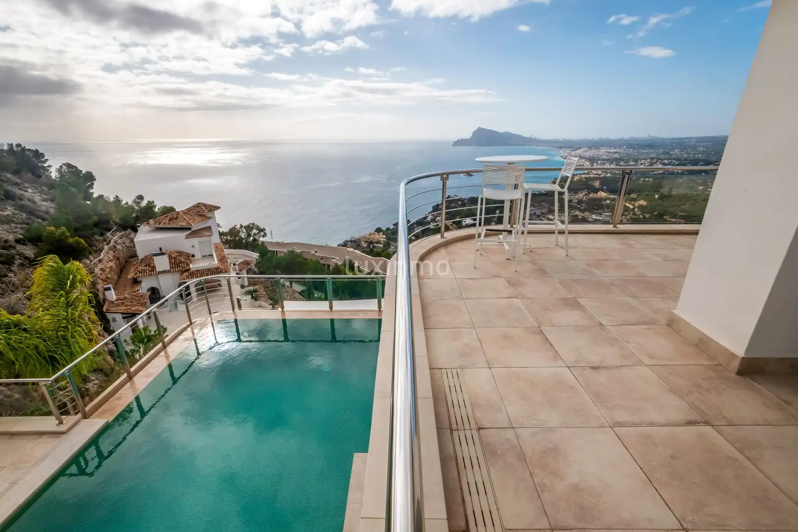 Vista exterior de Casa o chalet en venta en Altea con Aire acondicionado, Calefacción y Terraza
