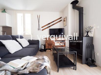 Living room of Apartment for sale in Osséja  with Heating, Parquet flooring and Terrace