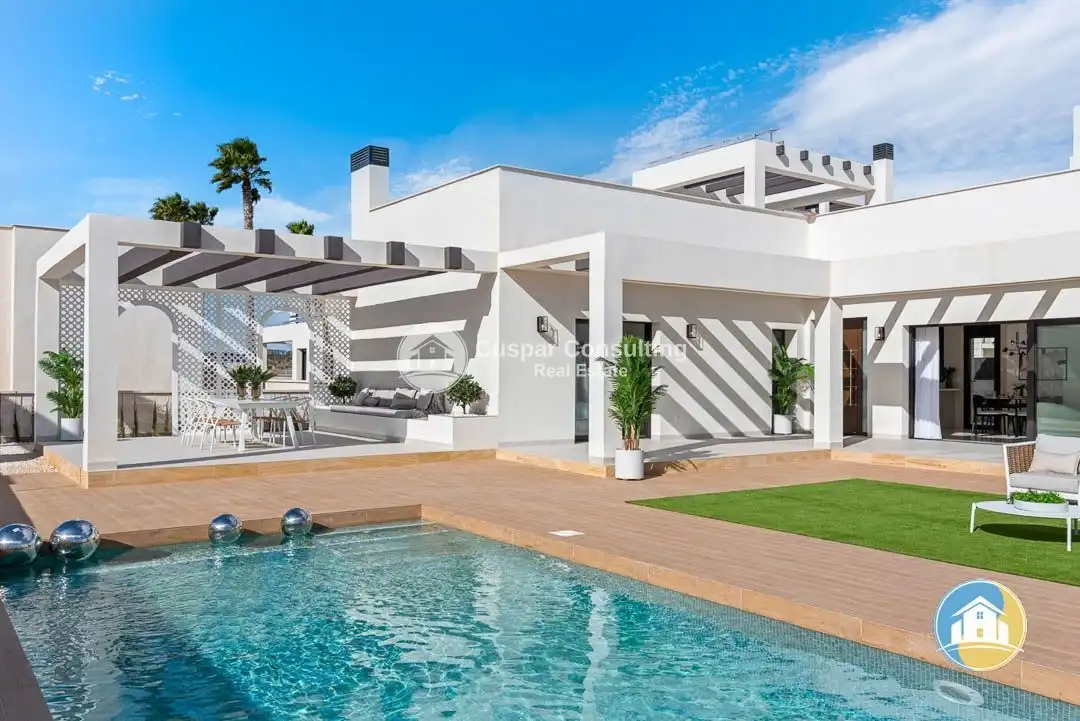 Vista exterior de Casa o chalet en venta en Rojales con Aire acondicionado, Calefacción y Jardín privado