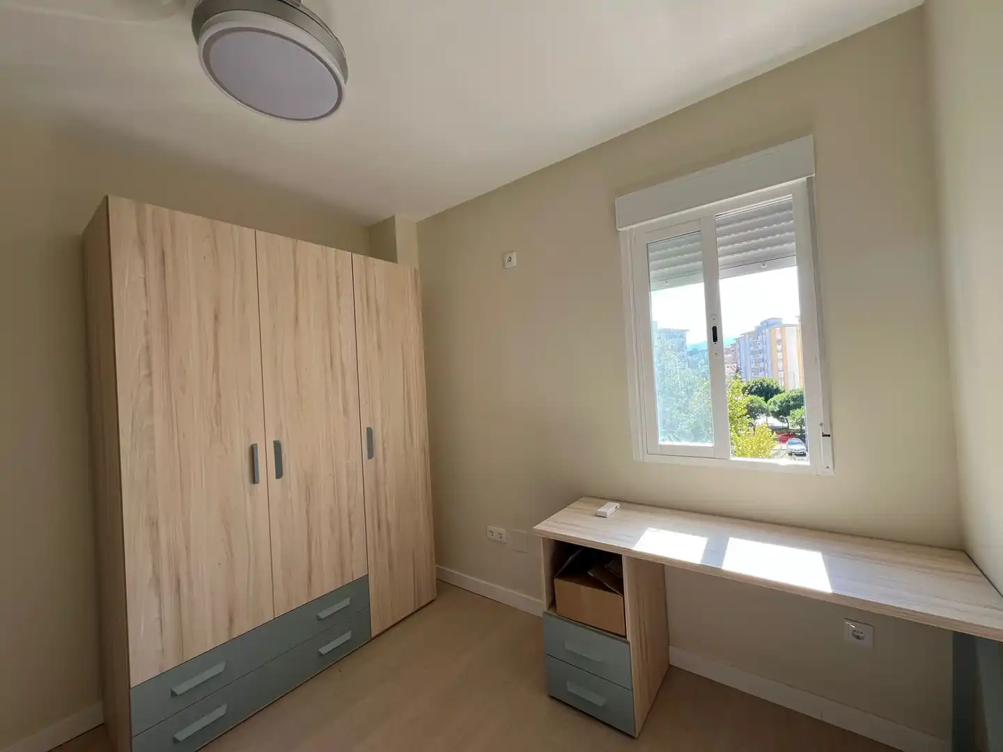 Schlafzimmer von Wohnung zur Miete in Jaén mit Klimaanlage, Möbliert und Ofen