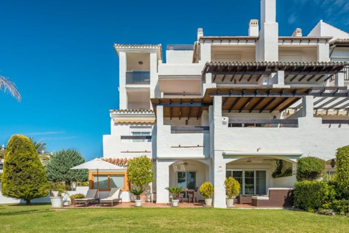 Garden of Apartment to rent in Marbella  with Air Conditioner, Terrace and Furnished