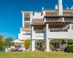 Jardí de Apartament de lloguer en Marbella amb Aire condicionat, Terrassa i Moblat