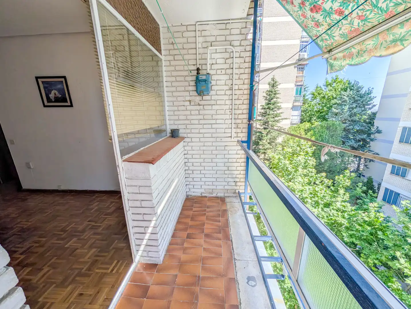 Balcony of Flat for sale in Madrid  with Terrace