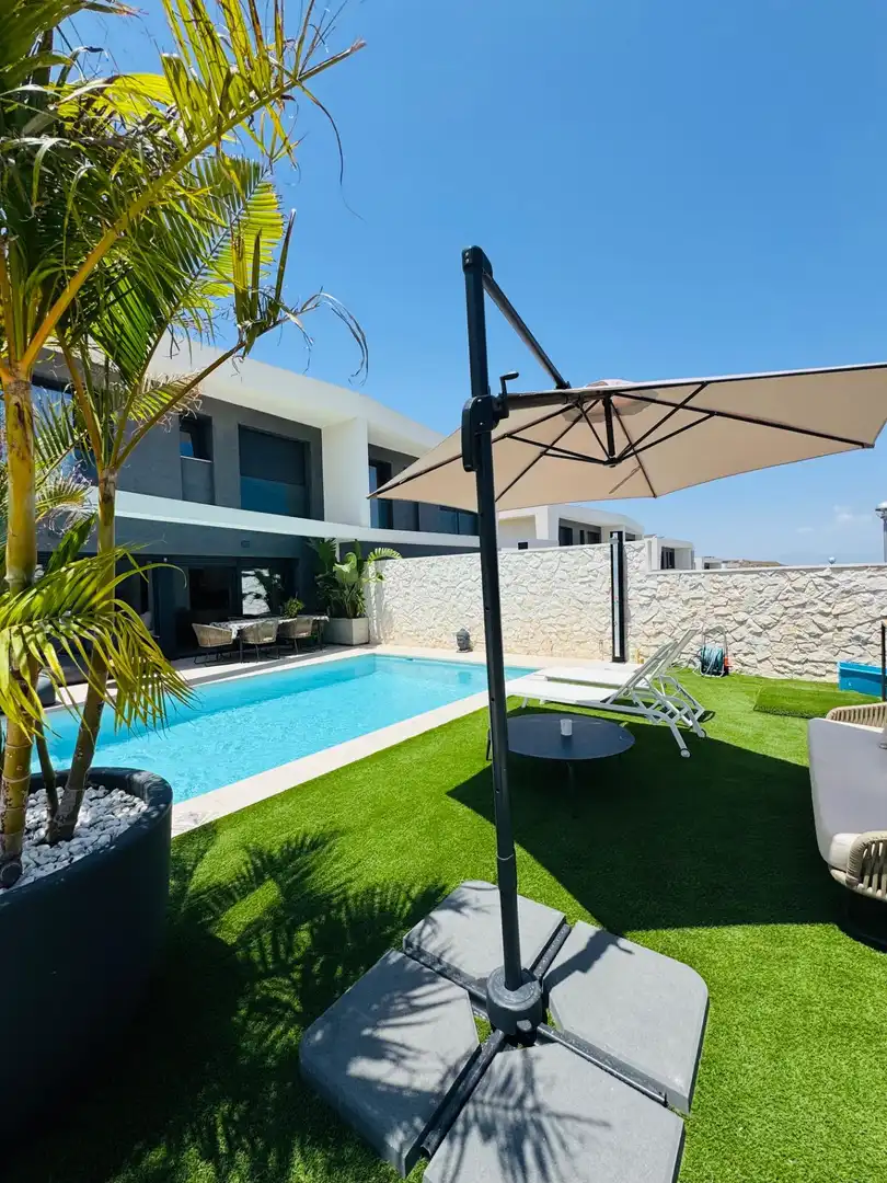 Terrace of Houses for rent in Santa Pola  with Air Conditioner, Heating and Private garden