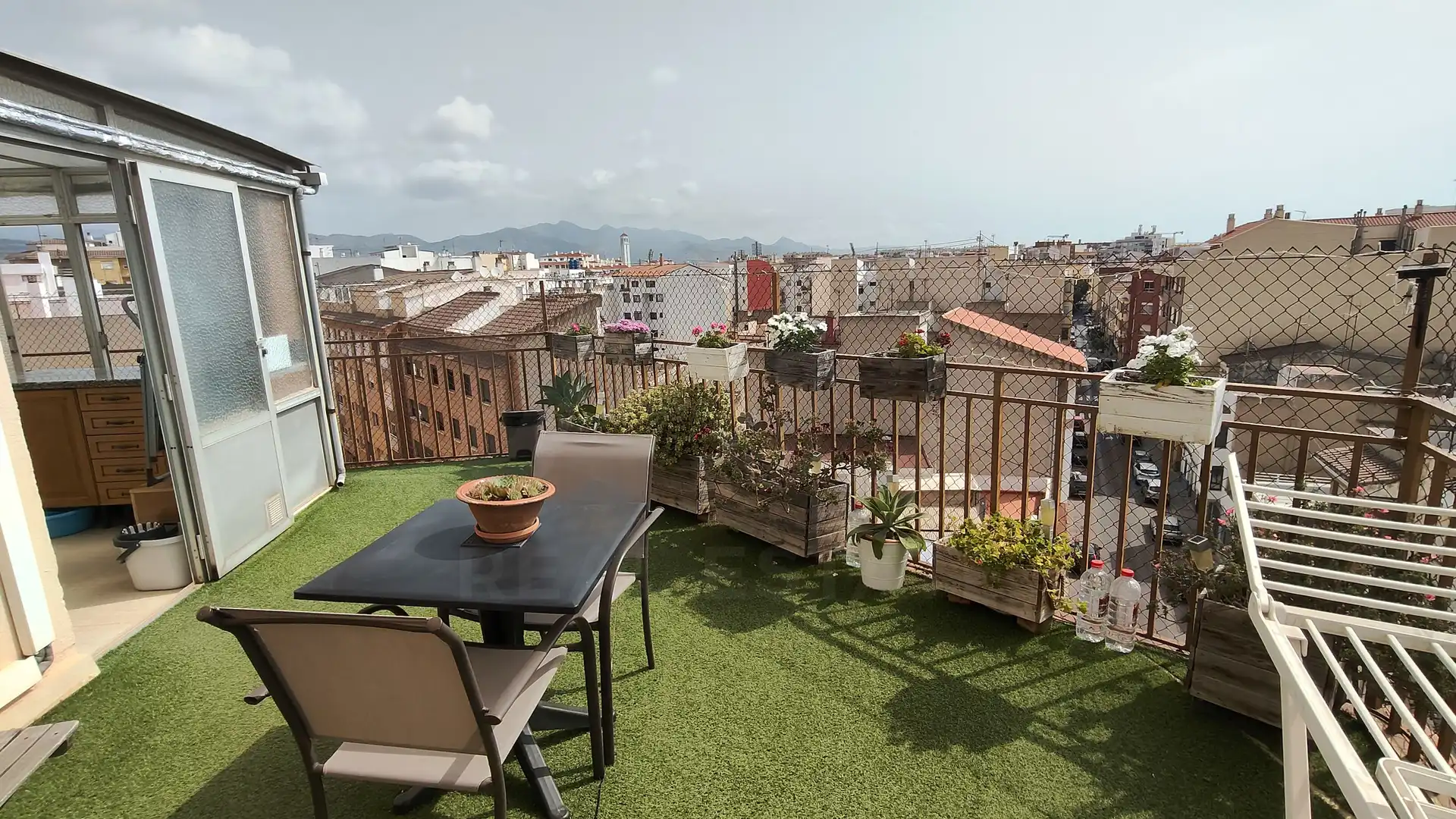 Terrassa de Àtic en venda en Castellón de la Plana / Castelló de la Plana amb Calefacció i Terrassa