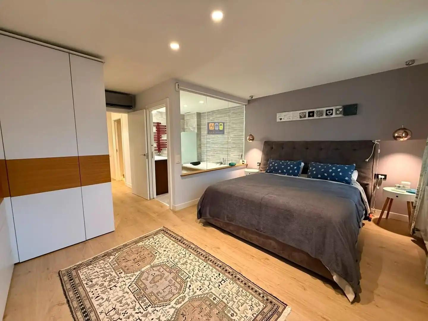 Bedroom of Detached homes for rent in Sant Joan d'Alacant  with Air Conditioner, Heating and Private garden