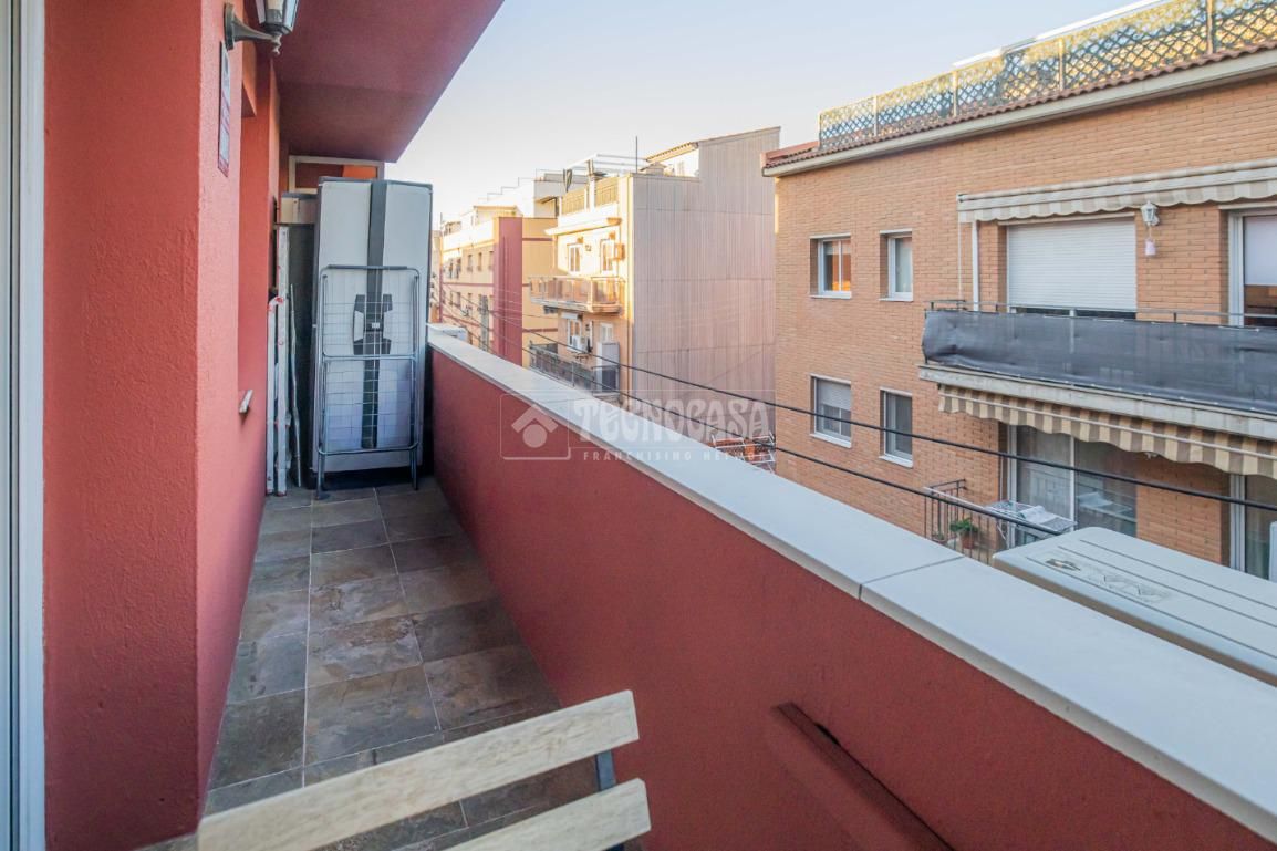Terrace of Flat for sale in Ripollet  with Air Conditioner, Parquet flooring and Balcony