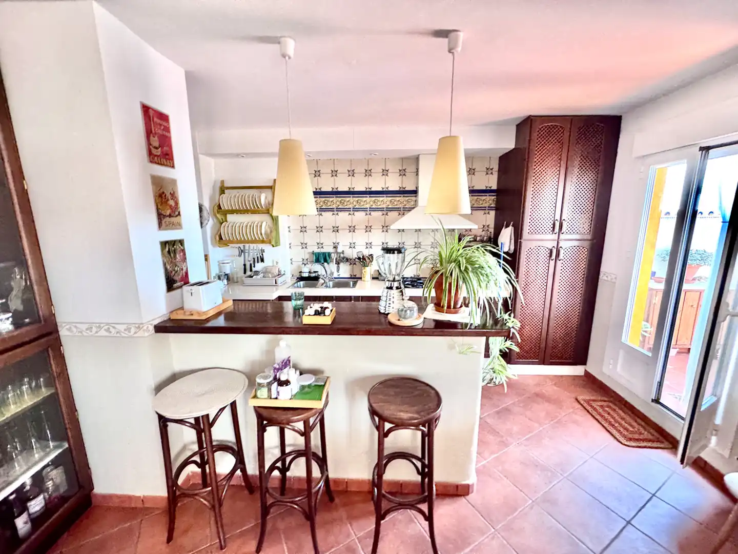 Cocina de Apartamento en venta en Válor con Aire acondicionado, Calefacción y Terraza