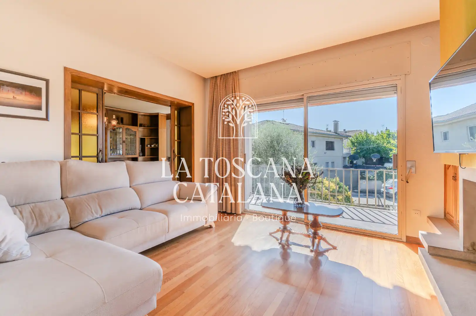 Vista exterior de Casa o chalet en venta en Caldes de Malavella con Calefacción, Jardín privado y Parquet