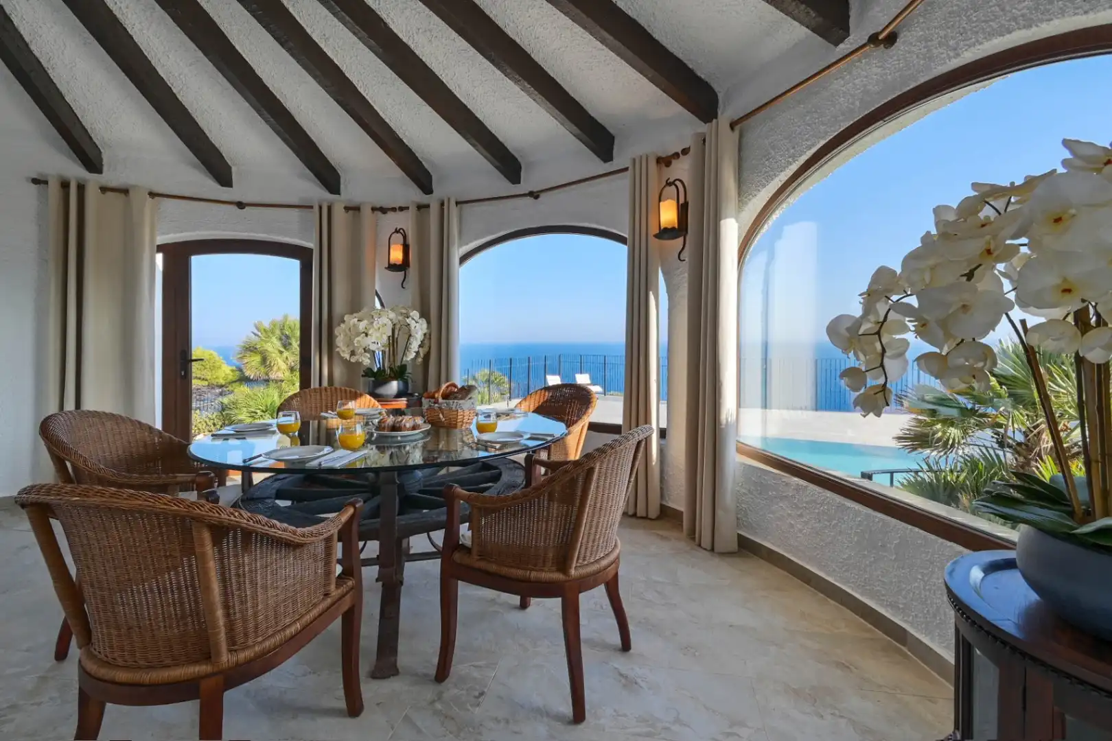 Comedor de Casa o chalet en venta en Jávea / Xàbia con Aire acondicionado, Terraza y Piscina