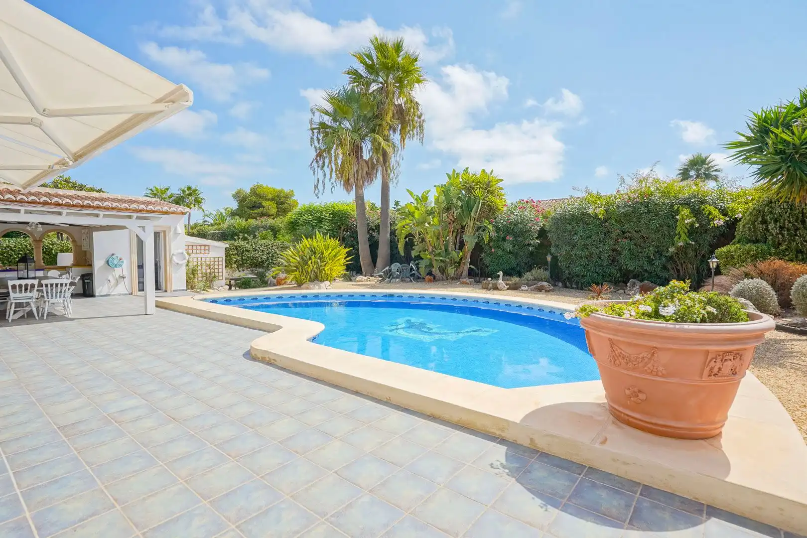 Piscina de Casa o xalet en venda en Jávea / Xàbia amb Aire condicionat, Calefacció i Jardí privat