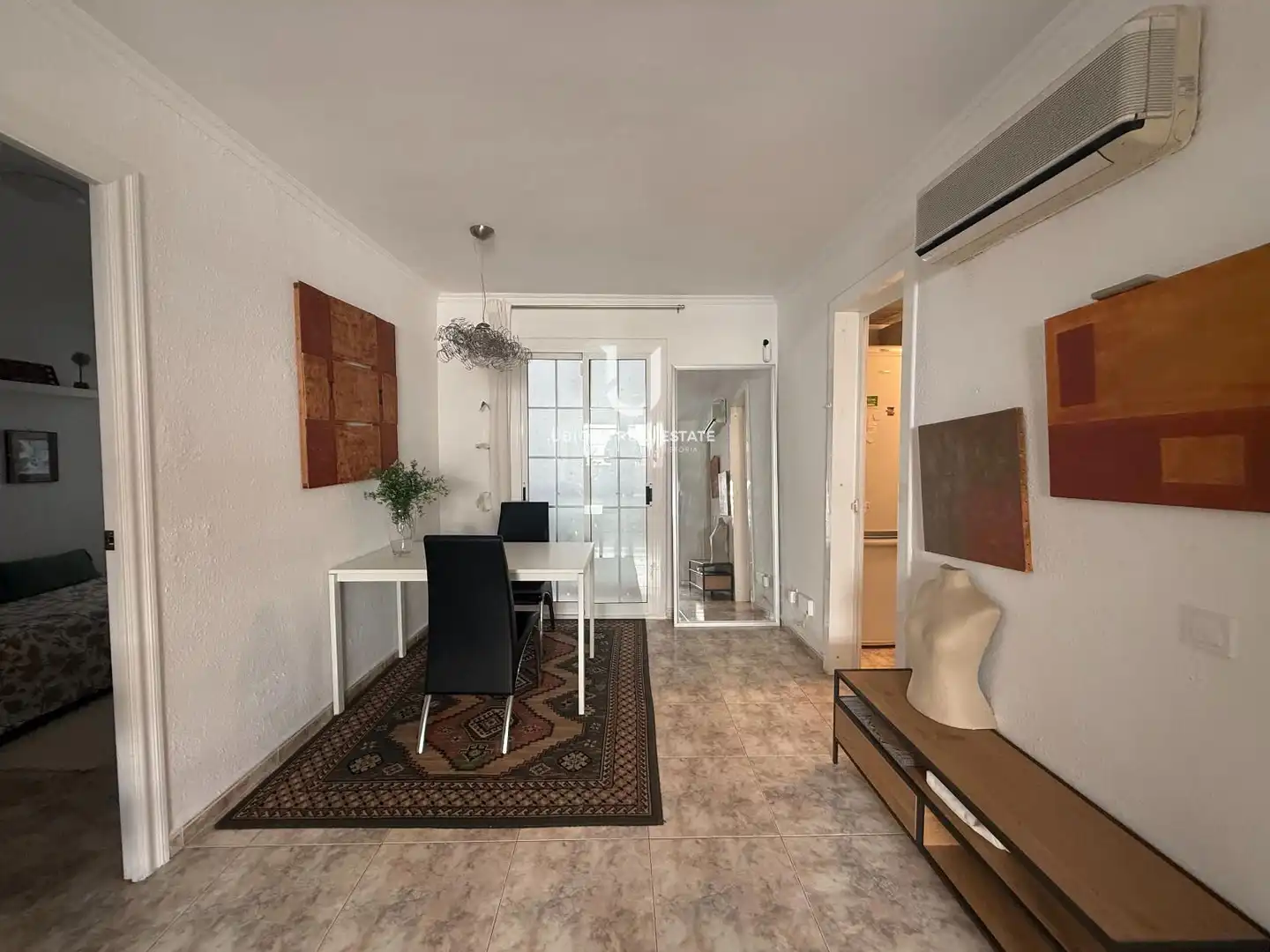 Living room of Flat for rent in L'Hospitalet de Llobregat  with Air Conditioner, Heating and Furnished