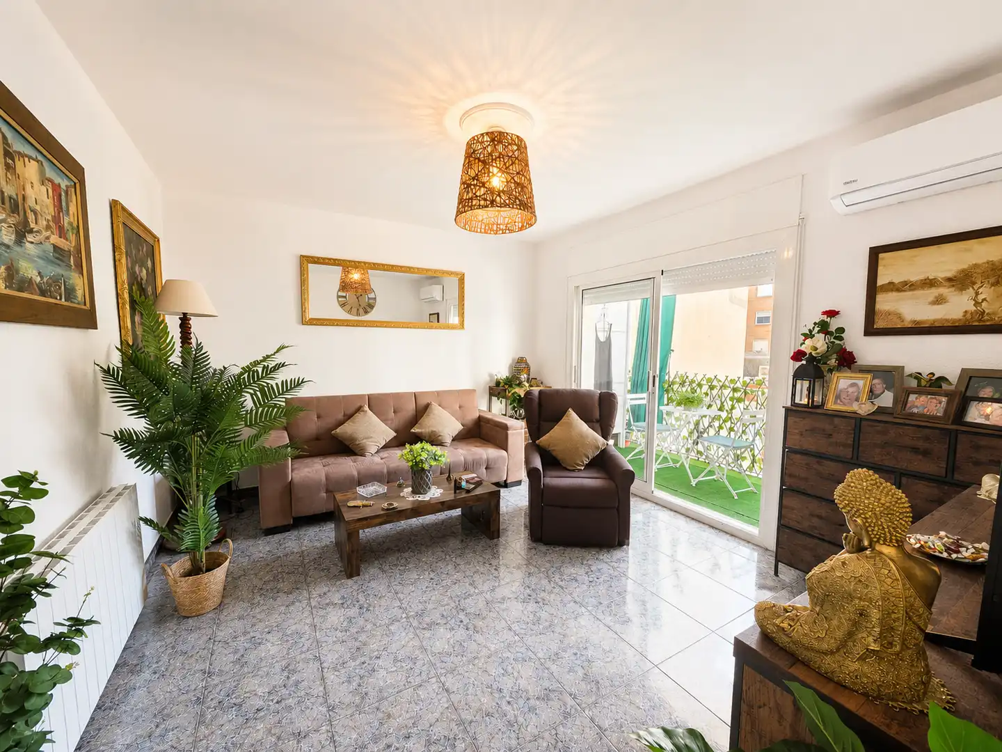 Sala d'estar de Pis en venda en Premià de Mar amb Aire condicionat, Calefacció i Terrassa