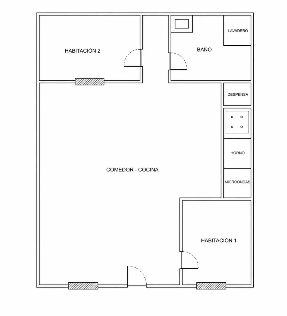 Piso en venta en Barcelona con Parquet, Horno y Alarma