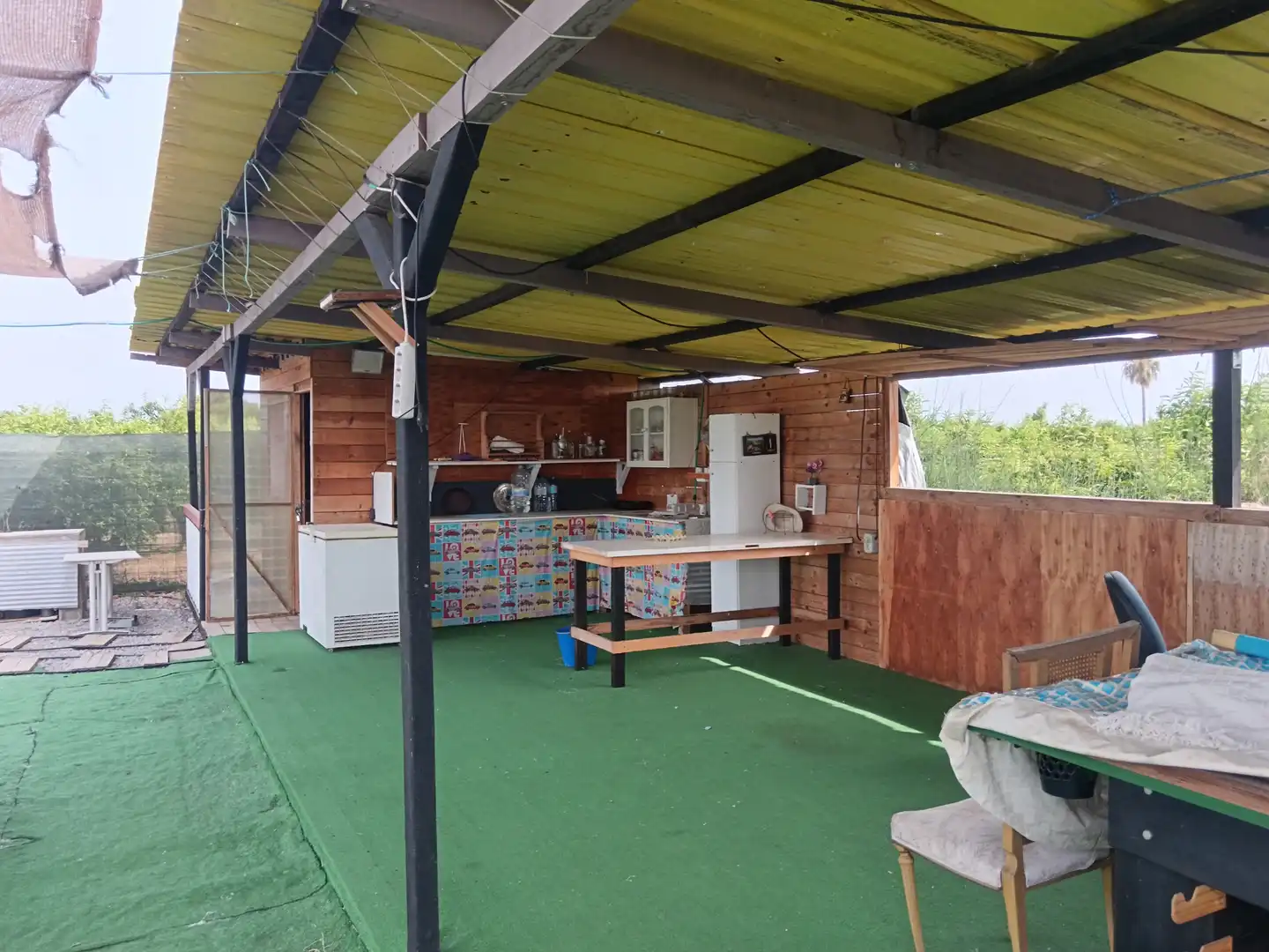 Cuina de Finca rústica en venda en Nules amb Jardí privat, Terrassa i Traster