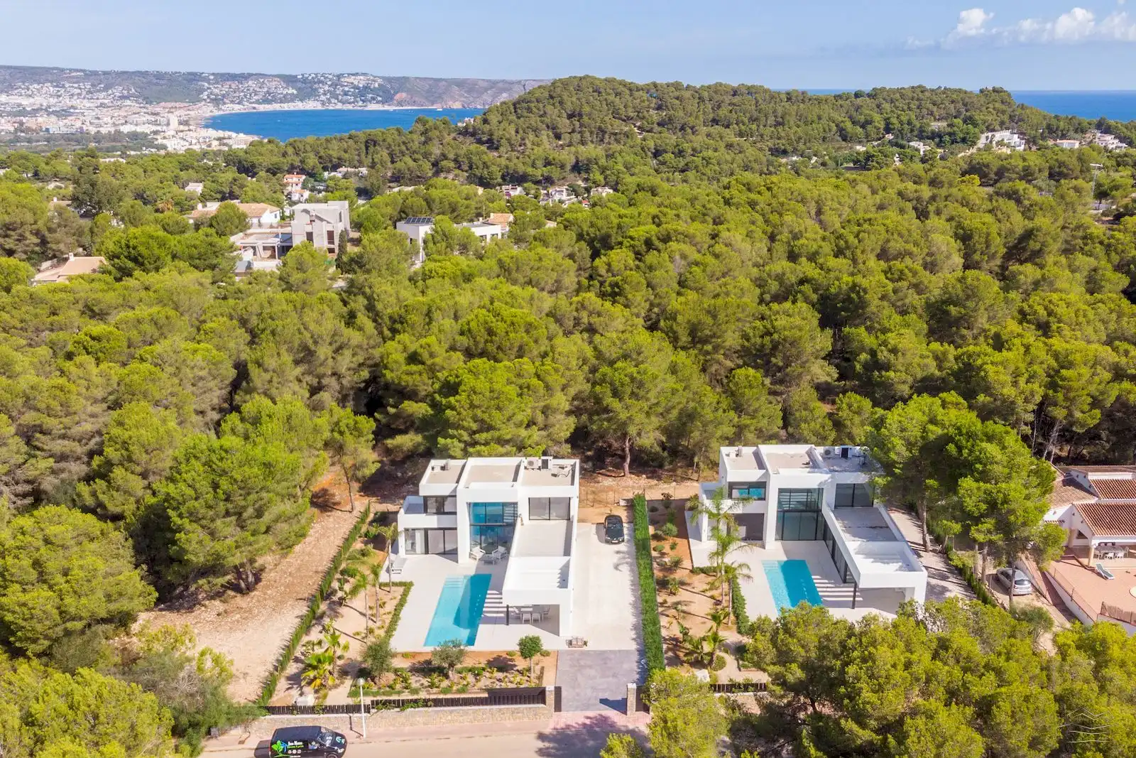 Exterior view of Houses for sale in Jávea / Xàbia  with Air Conditioner, Heating and Private garden