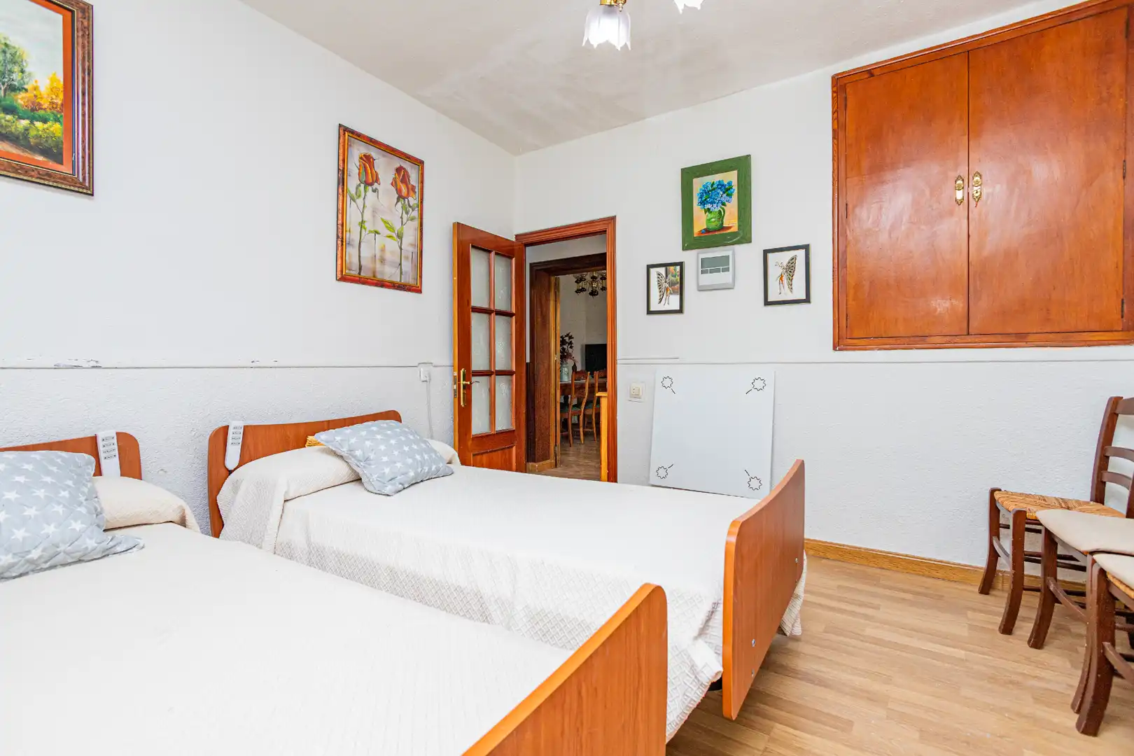 Dormitori de Casa o xalet en venda en Moralzarzal amb Calefacció, Parquet i Moblat