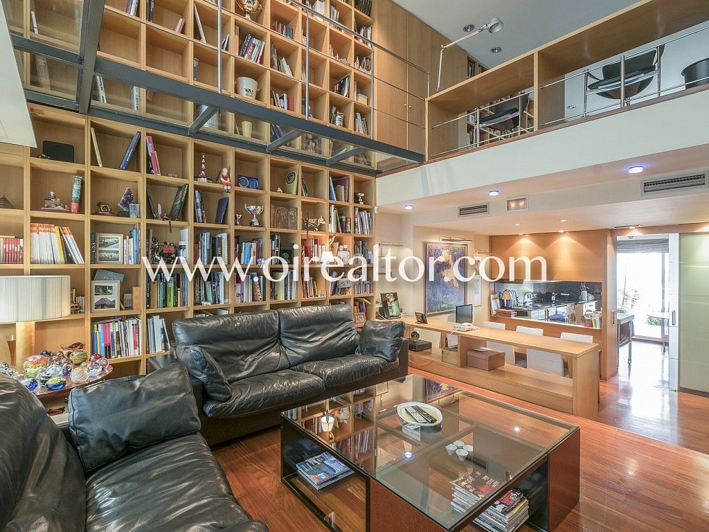 Living room of Building for sale in  Barcelona Capital  with Alarm and Community pool