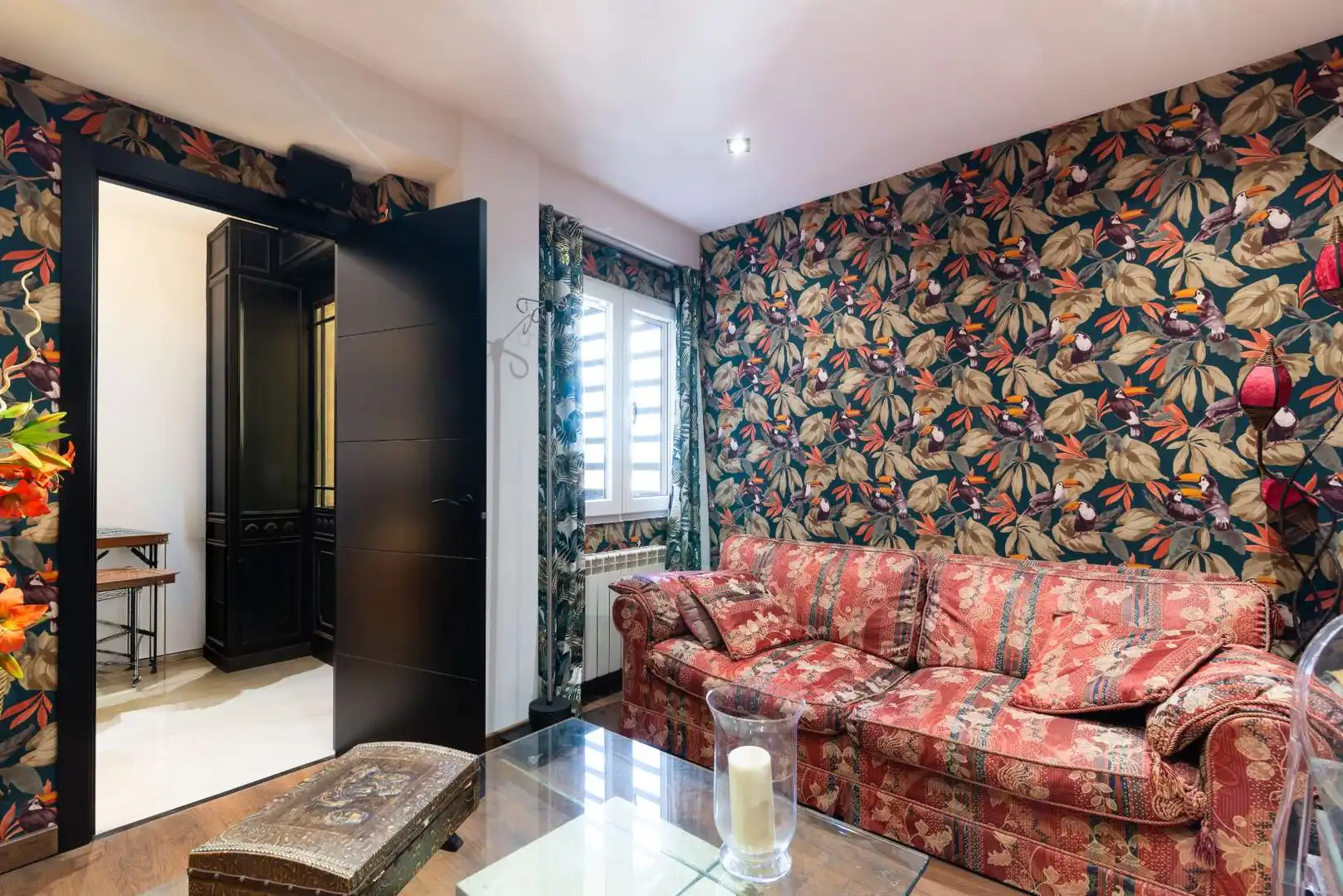 Living room of Attic for sale in Madrid  with Heating, Terrace and Storage room
