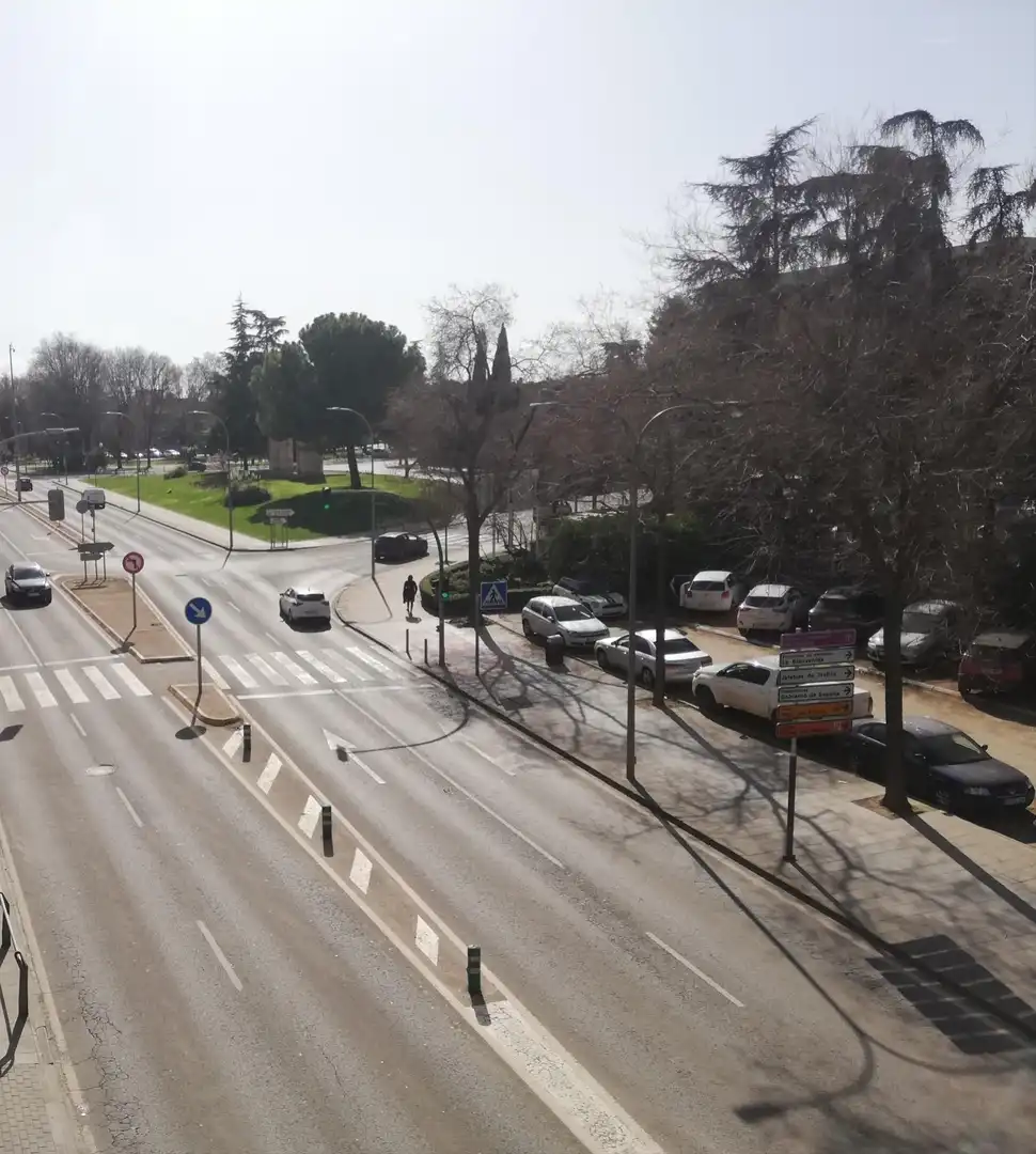 Vista exterior de Piso en venta en Ciudad Real con Balcón