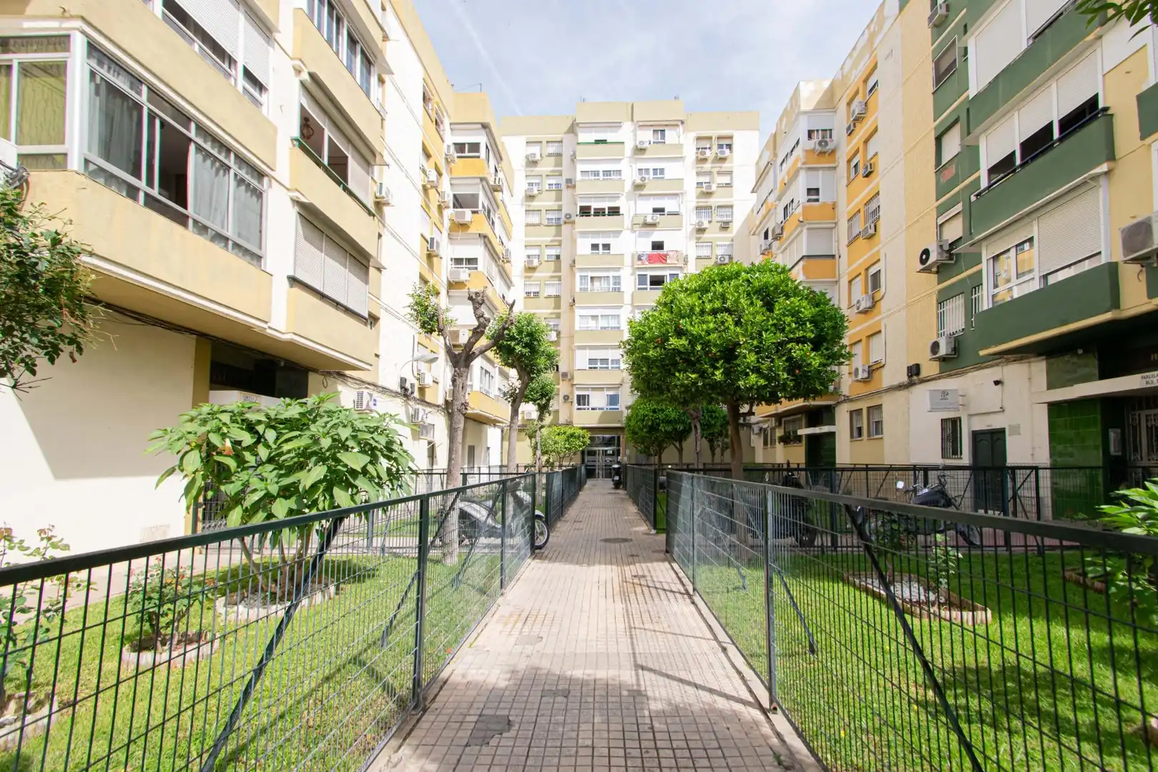 Exterior view of Flat for sale in Sevilla  with Air Conditioner and Heating