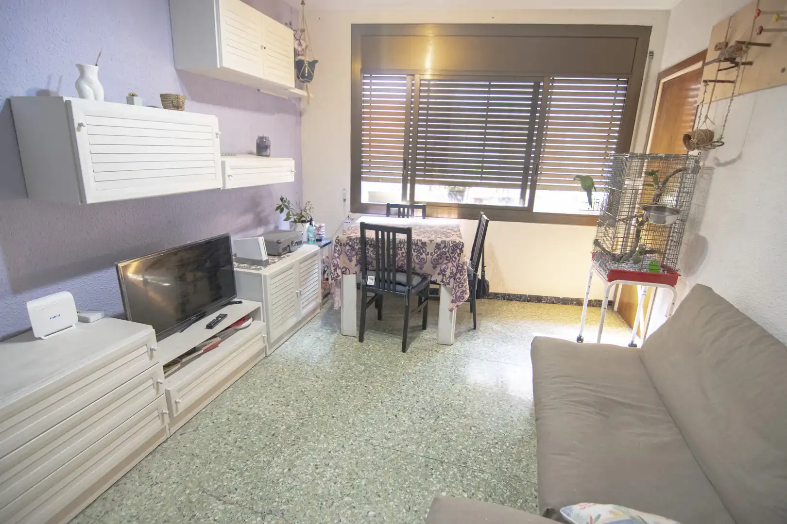 Sala de estar de Piso en venta en Barcelona