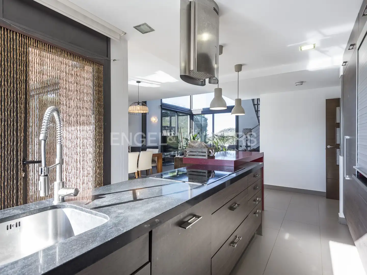 Cocina de Casa o chalet de alquiler en Vacarisses con Aire acondicionado, Calefacción y Jardín privado
