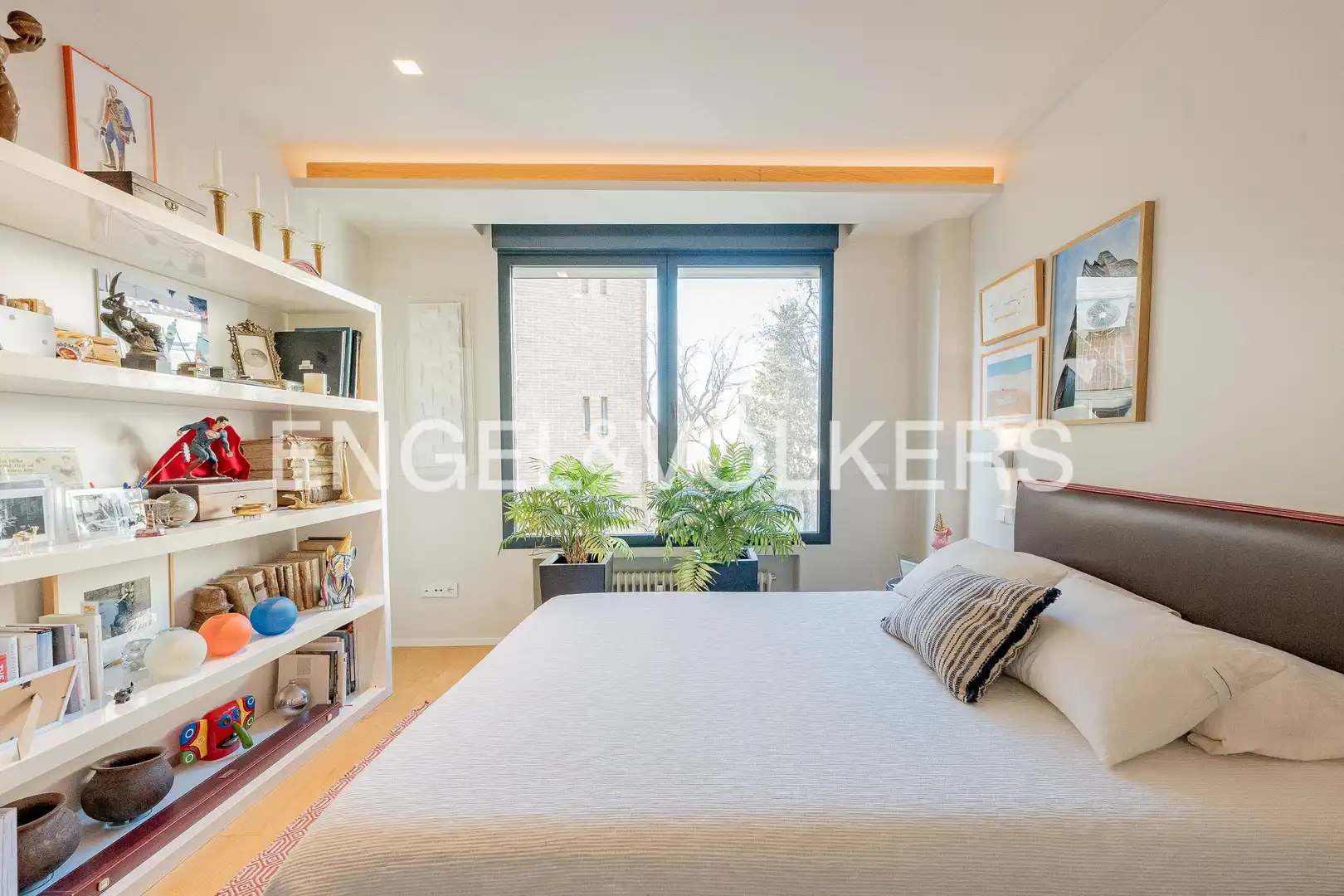 Schlafzimmer von Wohnung zum Verkauf in Madrid mit Klimaanlage, Heizung und Privatgarten