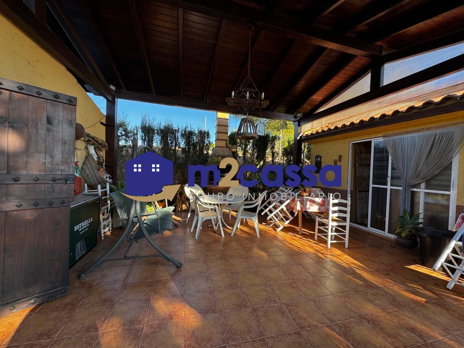 Terrace of House or chalet for sale in Aledo  with Air Conditioner and Private garden