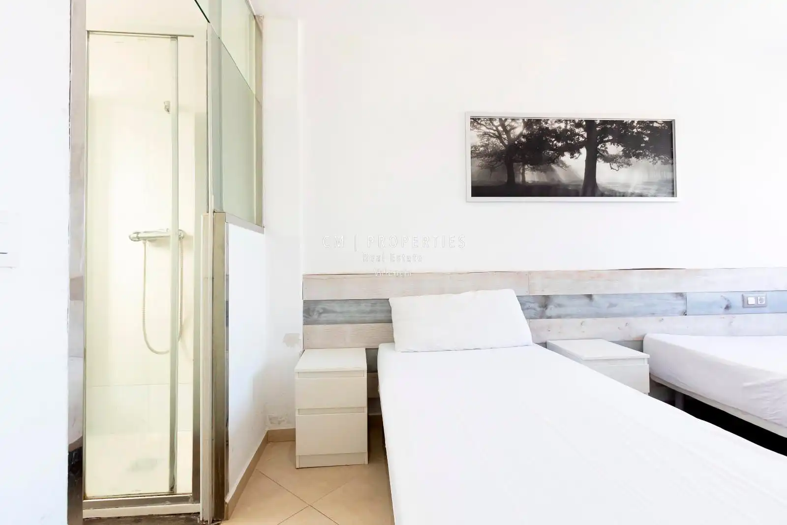 Schlafzimmer von Haus oder Chalet zur Miete in Valencia mit Klimaanlage, Heizung und Terrasse