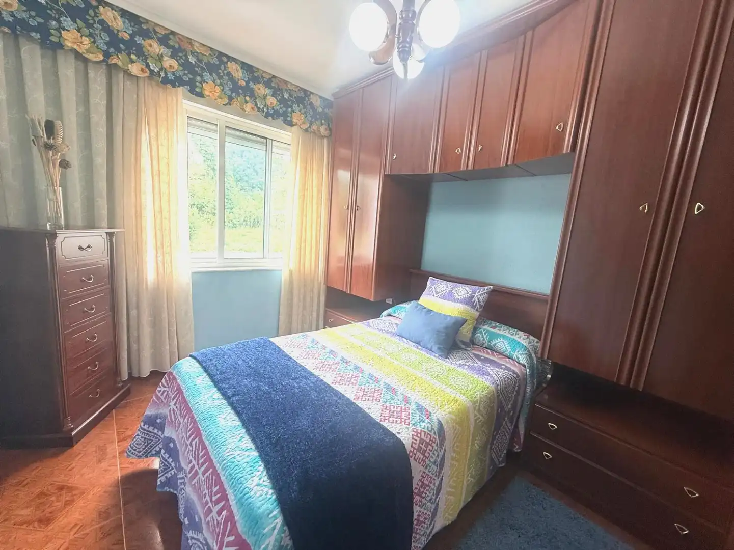 Bedroom of Flat for sale in Avilés  with Private garden, Parquet flooring and Furnished