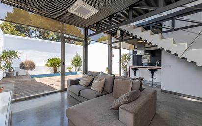 Living room of Single-family semi-detached for sale in  Palma de Mallorca  with Air Conditioner, Terrace and Swimming Pool